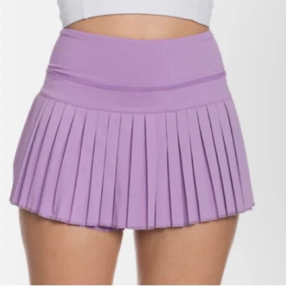 Purple Gold Hinge Mini Skirt - Picture 1 of 4